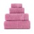 Полотенце махровое Arya Arno розовый, фото