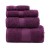Полотенце Arya Однотонное Miranda Soft пурпурный, фото